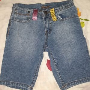 Jewel Denim shorts